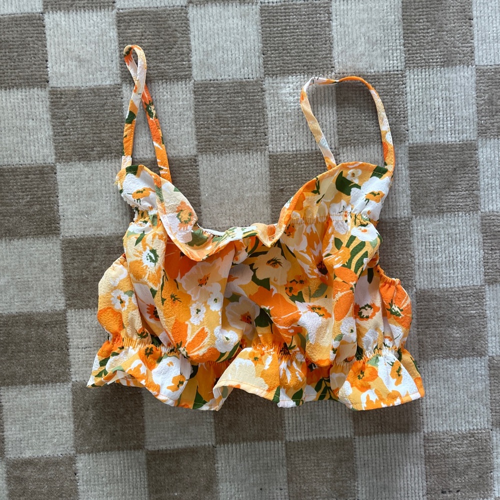 Floral H&M Top